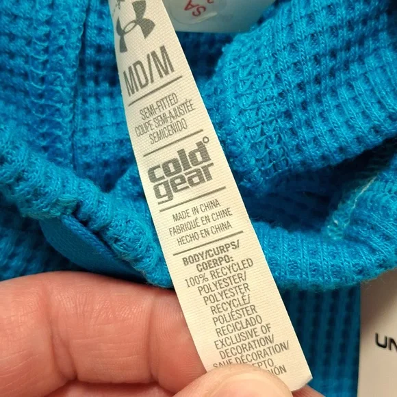 NWT UNDER ARMOUR Semi-Fitted Cold Gear Medium Sweatshirt - Picture 4 of 8